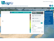 Tablet Screenshot of ligair.fr